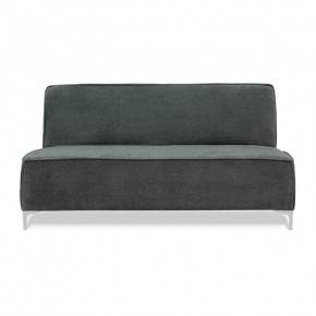 Futon Tela Gris Oxford Wasik | Sofá Cama y Futones | salas